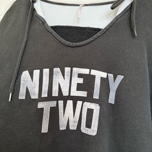 Free People Naomi Sweatshirt in Black - Picture 9 of 10